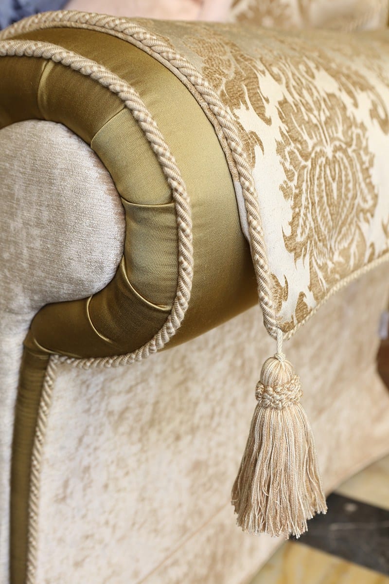 Ткань линейный диван Domingo Salotti Артур ARCH-00002453 - Вид №4