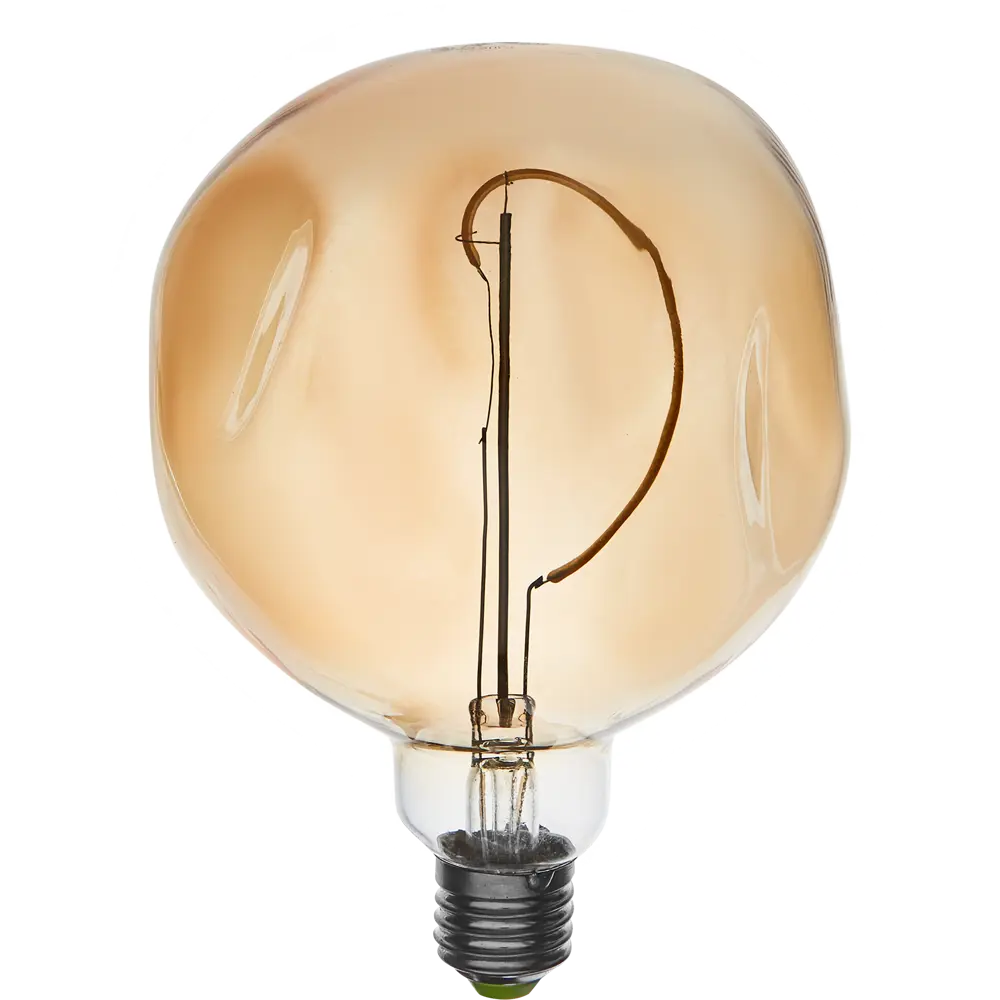 ОНЛАЙТ G125ST Декоративная филаментная лампа ретро-дизайн 4Вт теплый свет 85394604 STLM-0062532 - Вид №1