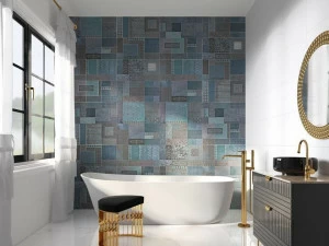 Aparici Белая плитка для стен с эффектом ткани