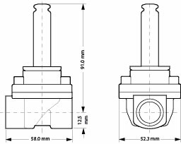 Danfoss EV250B — двухходовые электромагнитные клапаны с принудительным подъемом Клапан электромагнитный EV250B 032U5351  - Вид №23