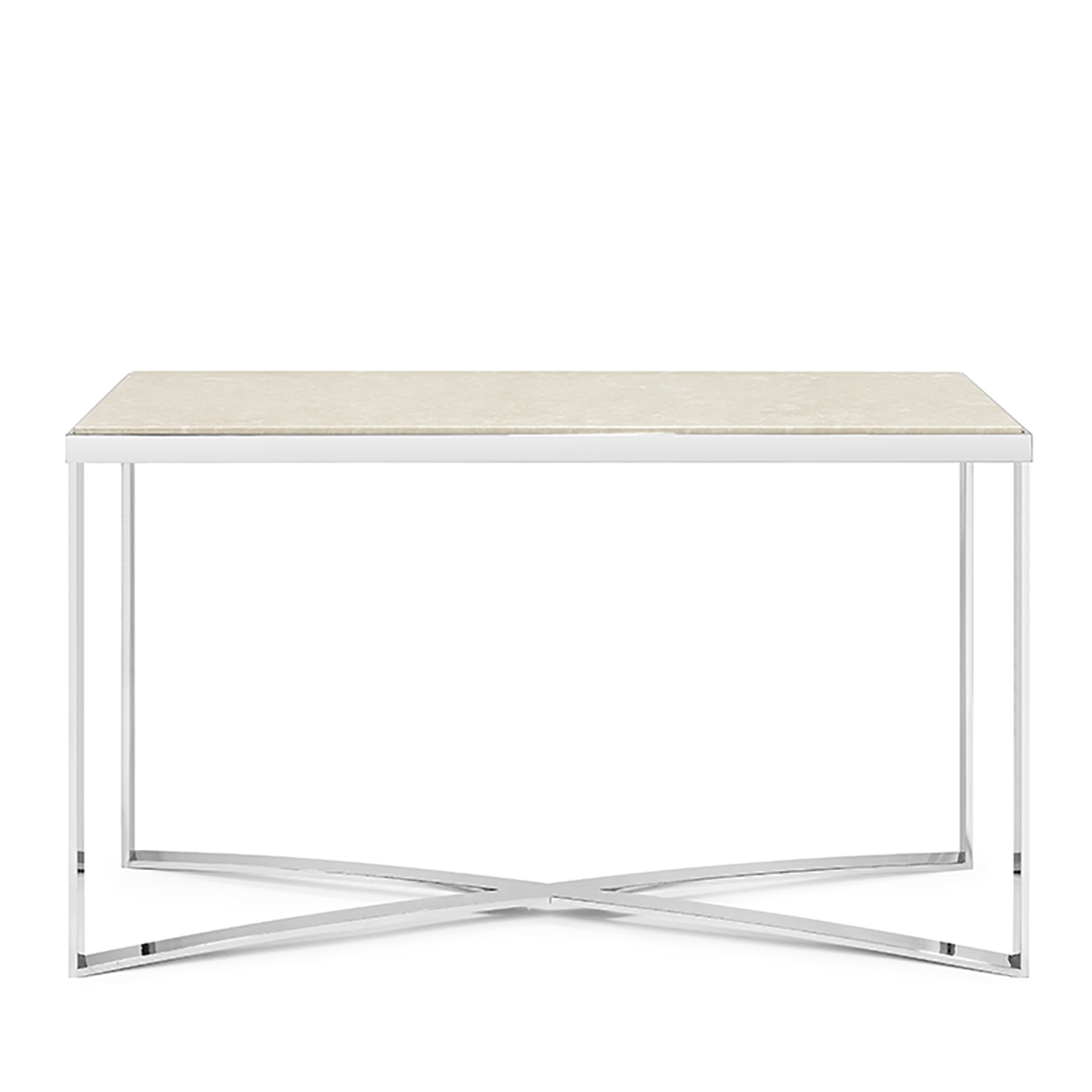 450184-37 ABHIKA КОНСОЛЬ ХРОМО МРАМОР H96,5 152,5X52 HAZELNUT  - Вид №3