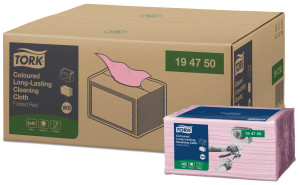 19475050 Красочные многоразовые чистящие салфетки Tork