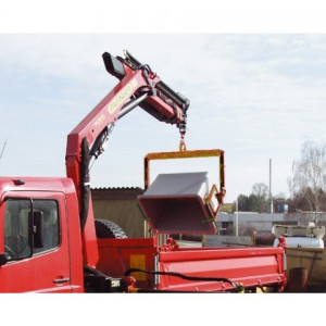 7740 СЕМО Гидравлическая загрузочная рама для контейнеров CEMO GRP Grit 700 л.
Вес 120 кг