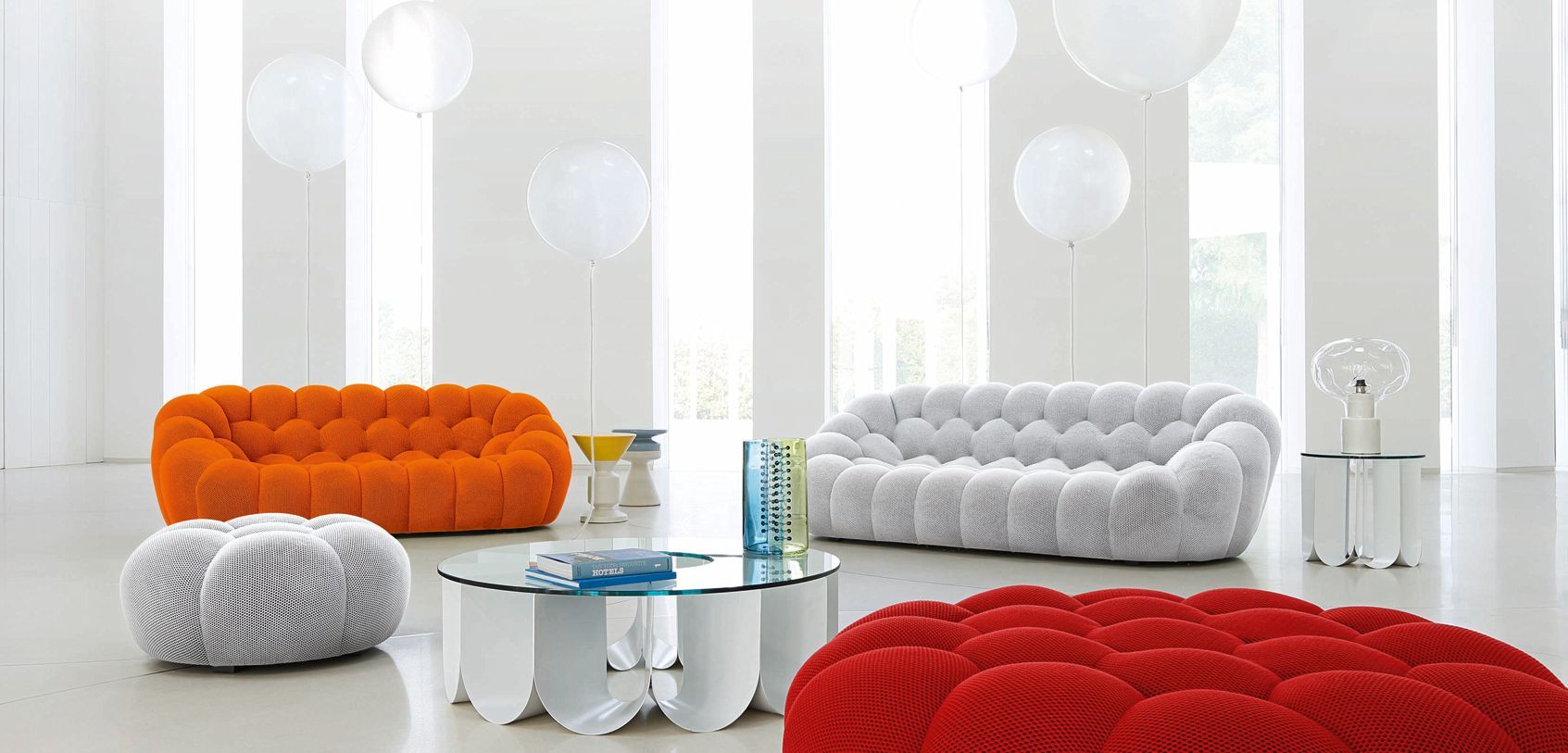 3-местный технический тканевый диван ROCHE BOBOIS ARCH-00107965 - Вид №3
