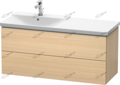 LC625407171 L-Cube Тумбочка подвесная Средиземноморский дуб Duravit