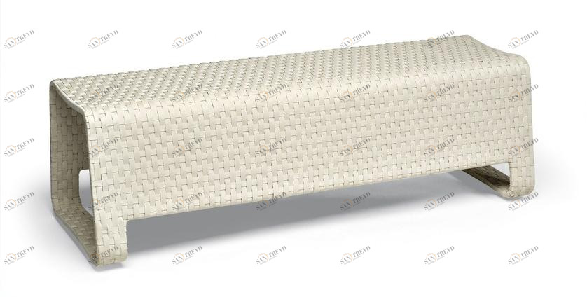 Roberti Садовая скамейка из алюминия Hamptons sun-id-1350596