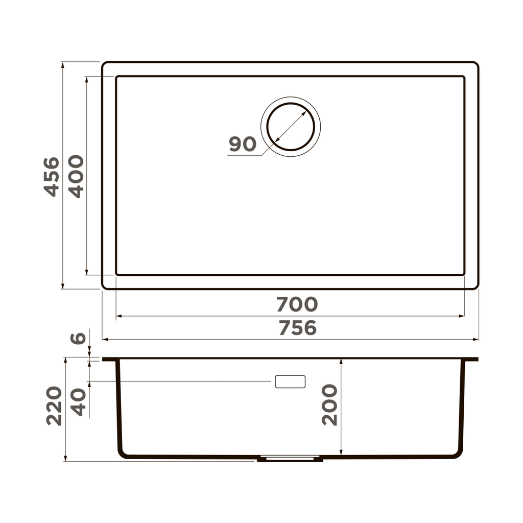 Кухонная мойка Yamakawa 75-U/I DO OMOIKIRI 4997029 - Вид №5