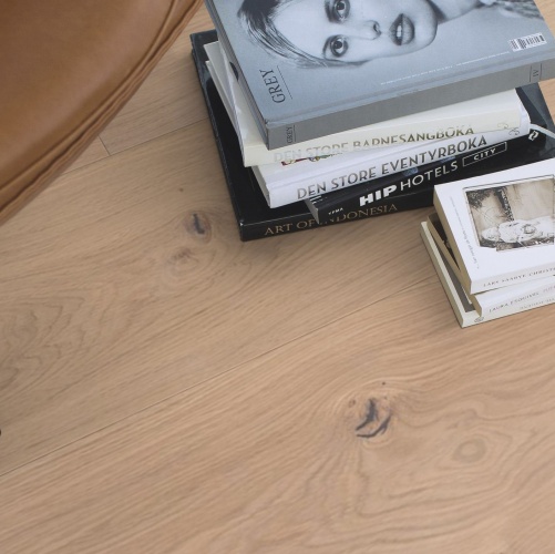 Инженерная доска Boen Chalet Traditional Белый Live Natural Неированная Дуб Натур (Гладкая) 2000-4000х200 мм EICX4MFD - Вид №6