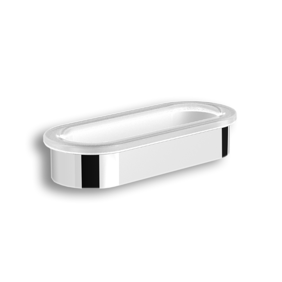 23017B Мыльница настольная глубокая цвет хром LANGBERGER Accessories