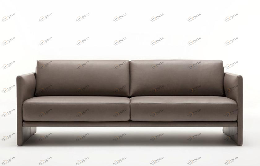 Rolf Benz 3-х местный кожаный диван Rolf benz 009 cara sun-id-1503211