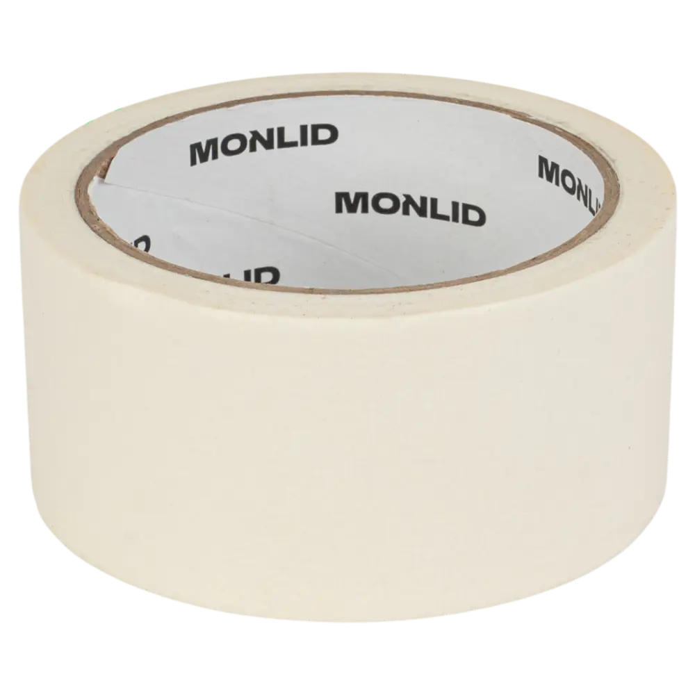 Малярная лента MONLID 48 мм × 25 м - профессиональная бумажная лента для малярных работ 89418314 STLM-1580310