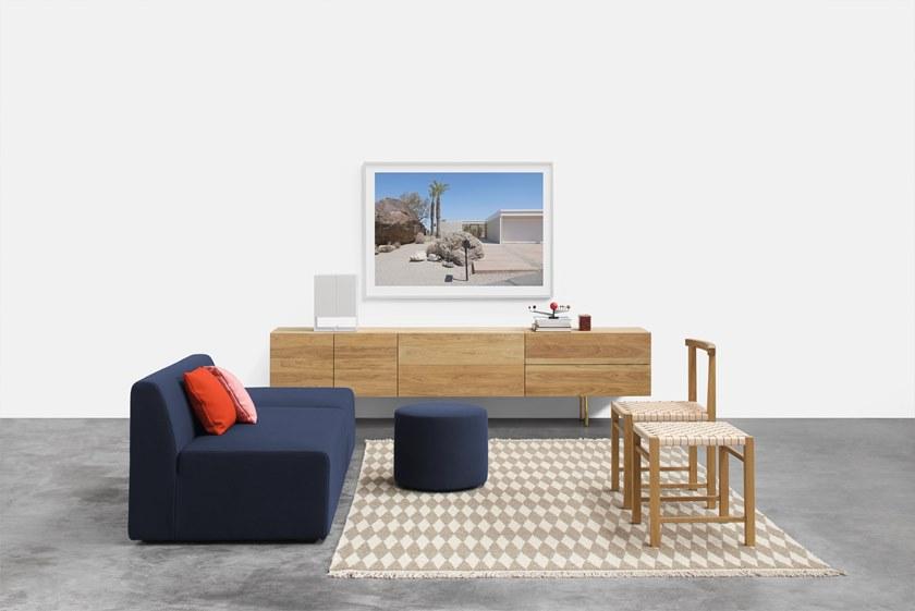 e15 Шерстяной коврик с геометрическими мотивами  Cp02  - Вид №4