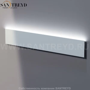 Agape NUDO LED Прямоугольное горизонтальное зеркало с LED подсветкой: длина 240 см, высота 40 см ASPE2404
