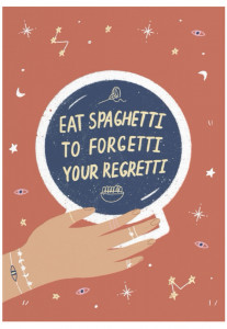 535081 Открытка "Spaghetti" Opaperpaper