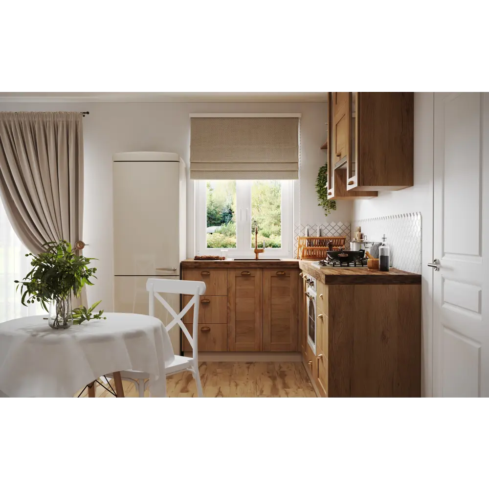 Фасад выдвижного ящика Рошаль 59.7x38.1 см KONSENSA ЛДСП цвет темное дерево STLM-2102981 - Вид №8