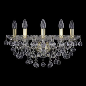Бра настенное золотистое Bohemia Ivele 1409B XL/G BOHEMIA IVELE СВЕЧА 00-3889035 Золото