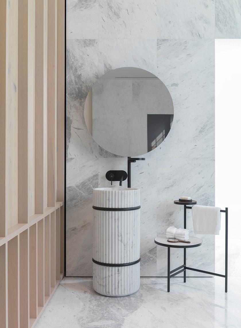 Подвесная раковина настенная овальная L'ANTIC COLONIAL Column белая sun-id-1408649 - Вид №1