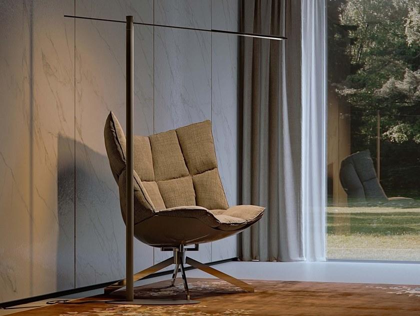 Olev Регулируемый светодиодный торшер из карбона Flamingo sun-id-1375375 - Вид №1