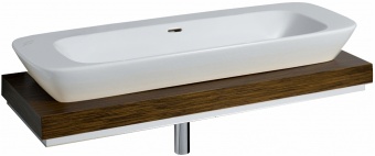 121625000 Подвесная раковина настенная овальная Keramag  - Вид №3