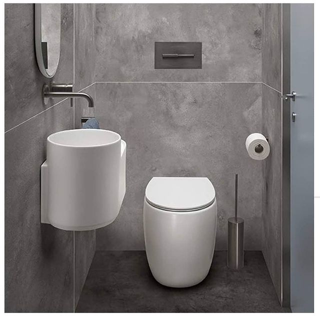 S557T0R0V7.141 Приставной унитаз напольный Голубой A. e T. Italia Dot Италия AeT ITALIA DOT 2.0 - Вид №4