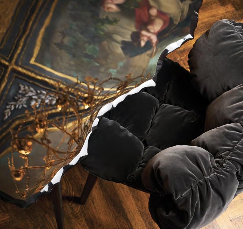 edra Мягкое бархатное кресло  Blv010  - Вид №7