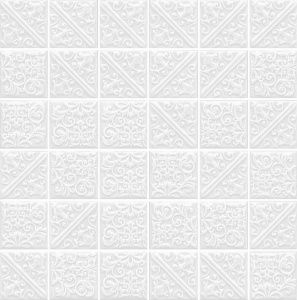 Ла-Виллет белый мозаика пл. стена 30,1х30,1 кор (0,634м2) пал (22,824м2)