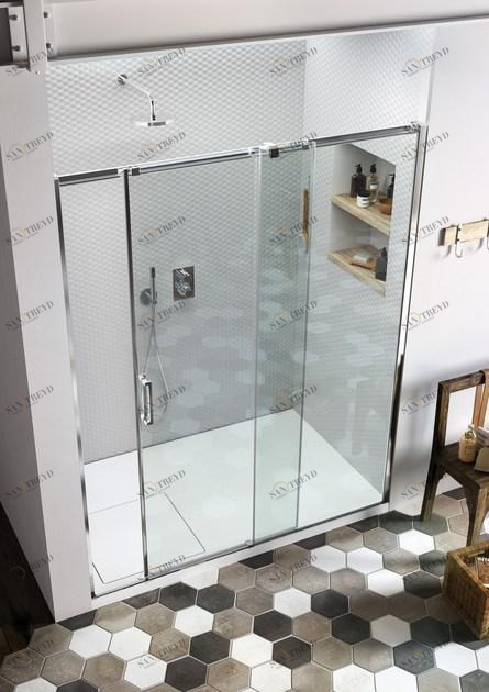 VISMARAVETRO Душевая ниша из стекла Gliss sun-id-1471035