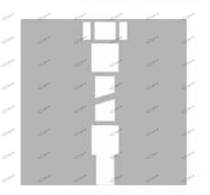 GENEBRE 100103 10x1 - F 3/8 "35 см соединительный комплект 