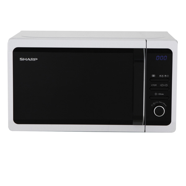 R2852RW Микроволновая печь / 20 л, 800 вт, эмаль, белый Sharp Santreyd  - Вид №1