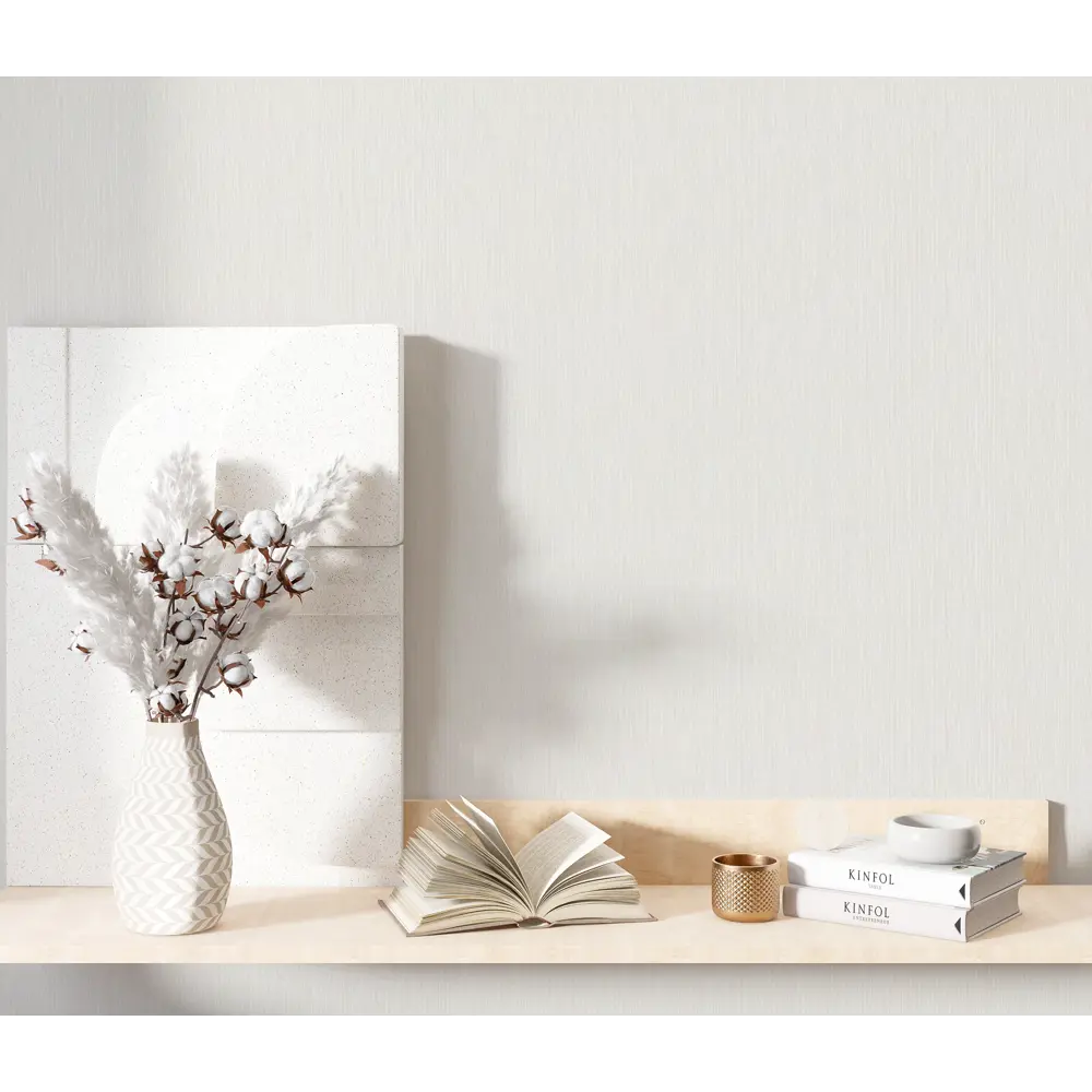 Обои флизелиновые Asc Wallpaper Elsa серо-бежевые 1.06 м 192111 STLM-2158730 - Вид №6