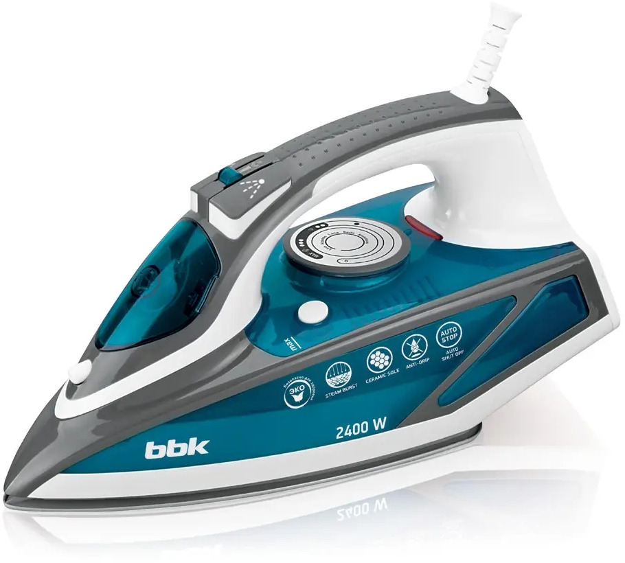 91147608 Утюг Bbk Ise-2402 цвет синий STLM-1095835