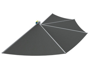 Настенный зонт из технической ткани