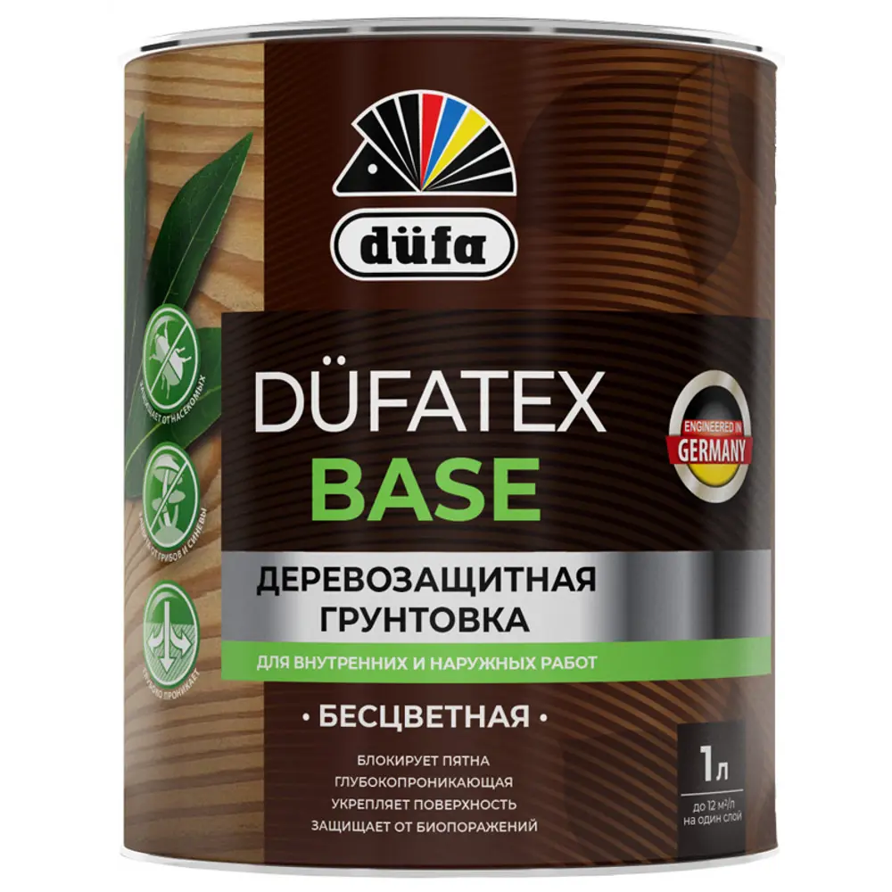 Грунтовка Dufa Tex Base для дерева - защита от плесени и синевы 87891032 STLM-0859516