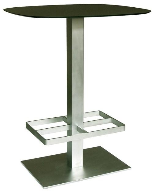 Vela Arredamenti Прямоугольный высокий стол из стали, подвергнутой пескоструйной обработке Spritz sun-id-1392438 - Вид №1