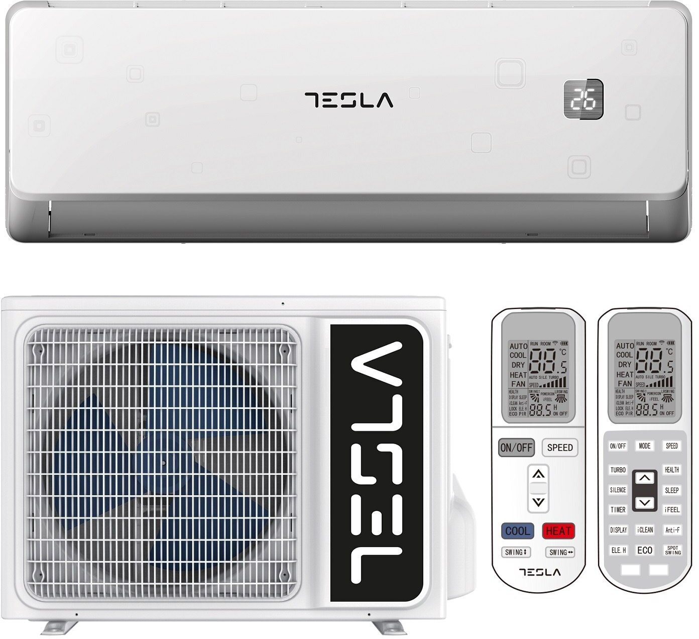 91088527 Сплит-система инверторная Select TA22FFUL-07410IA 7K BTU охлаждение/обогрев STLM-0477766 TESLA