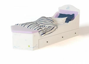 Кровать корабль ABC-KING Pirates (190*90) без ящика и носа - NEW