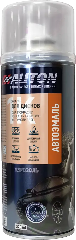 90433543 Эмаль для автомобиля AUTON ATN-A07203 цвет болотный 0.52 л STLM-0224124