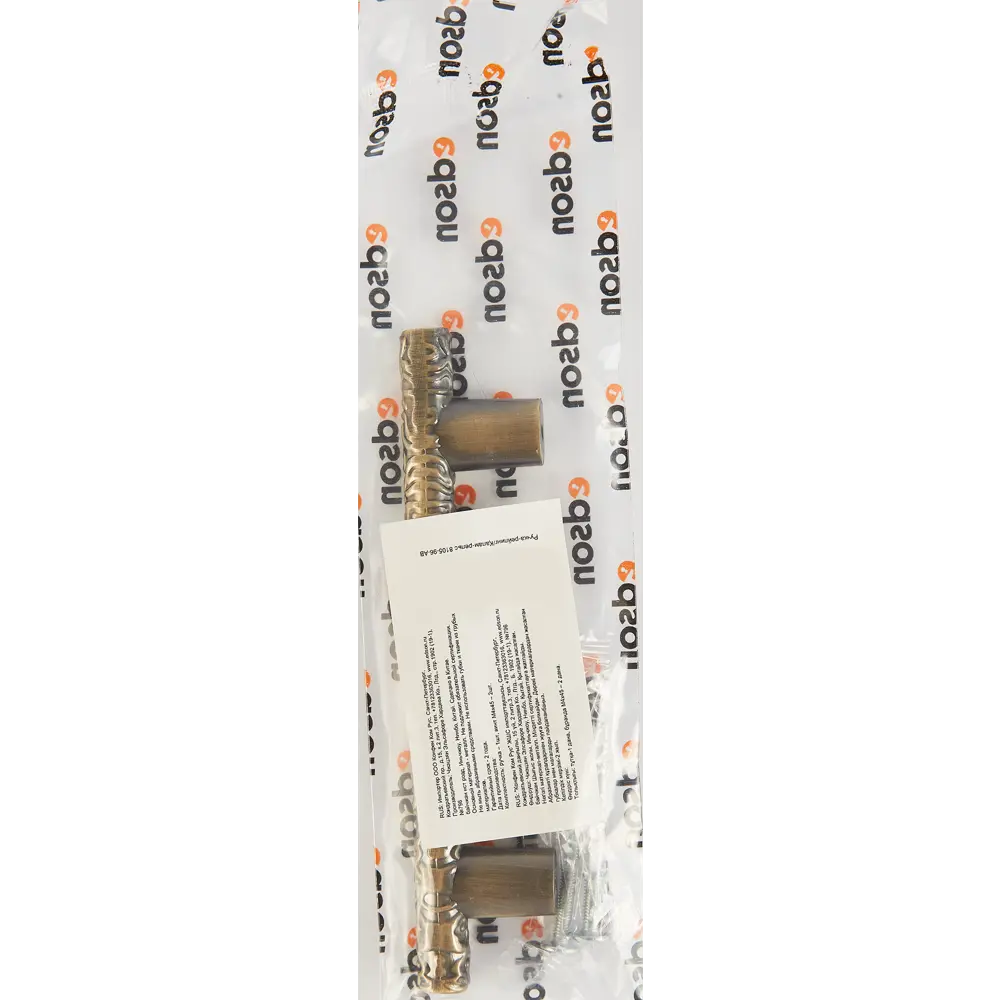 86924092 Ручка-рейлинг мебельная 8105 96 мм цвет античная бронза STLM-1008882 EDSON  - Вид №5