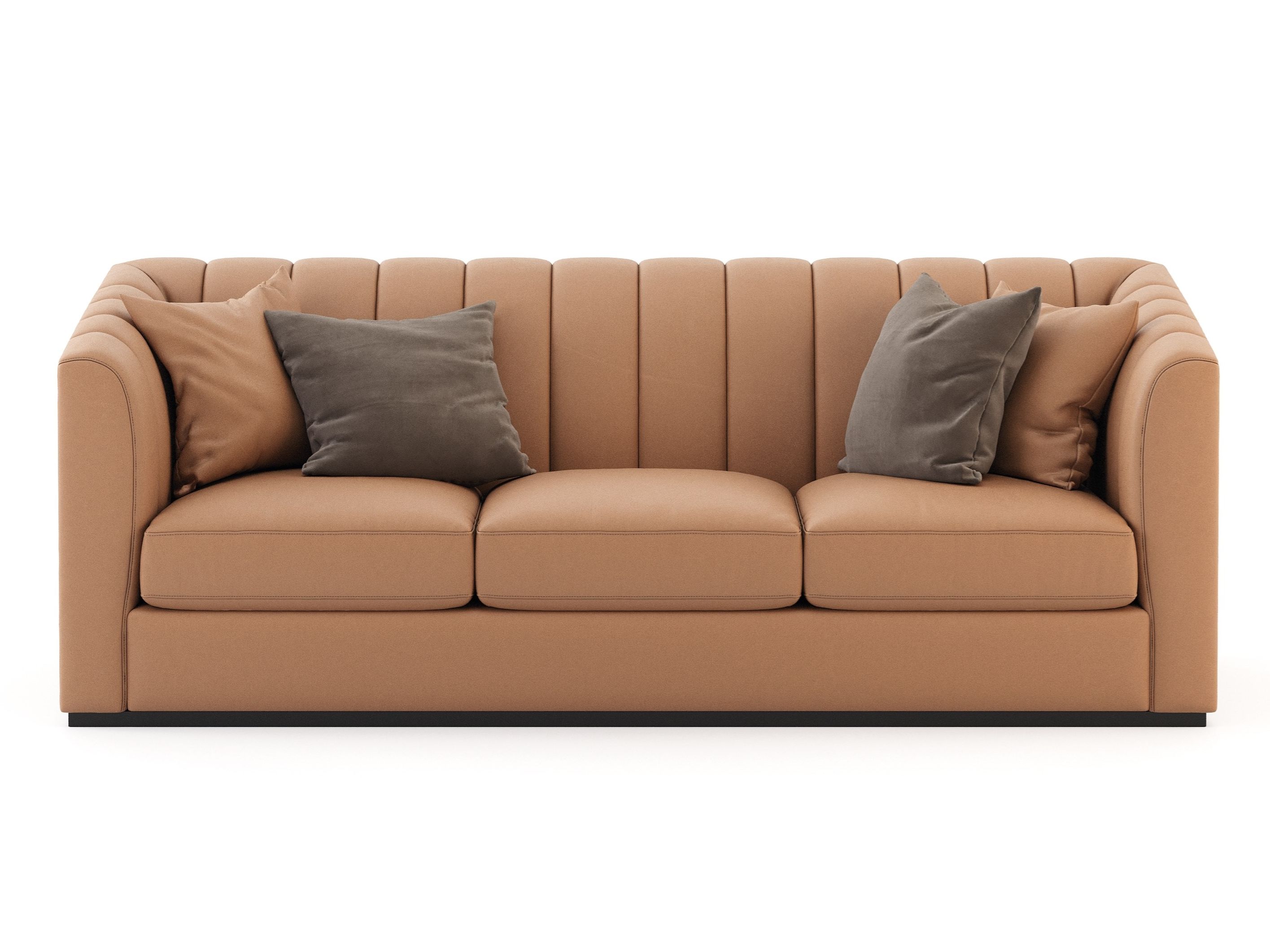 3-местный верблюжий диван Stylish Club ARCH-00100837 - Вид №1