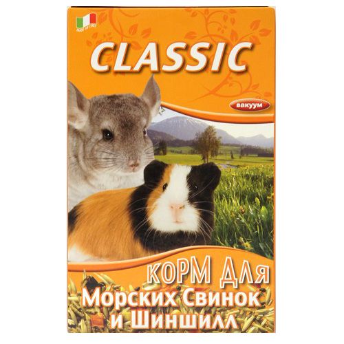 ПР0030968 Корм для грызунов Classic для морских свинок и шиншилл 680г Fiory 