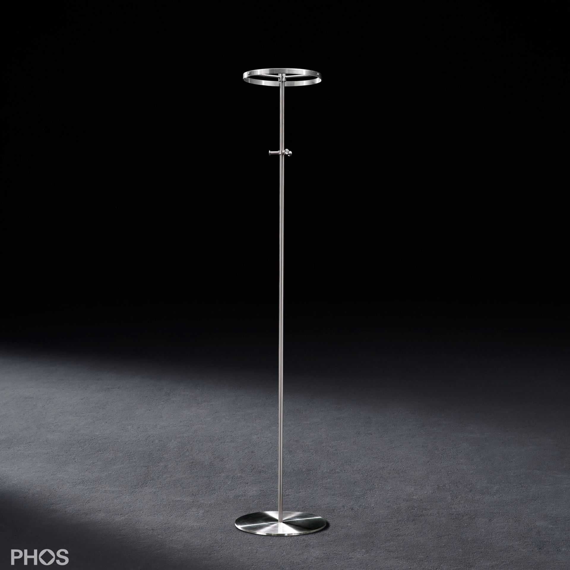 GSTCE Круглая вешалка для одежды, опорная плита: нержавеющая сталь. PHOS  - Вид №1