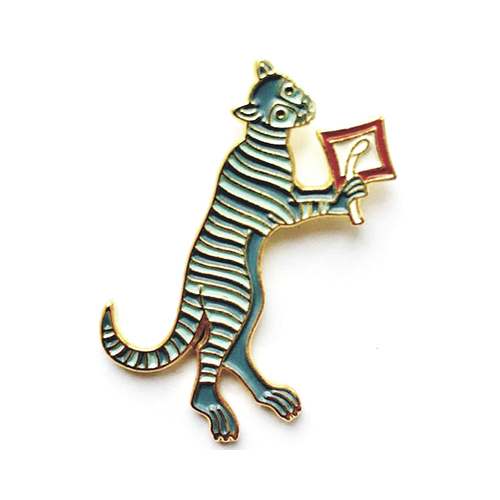 1086580 Значок эмалированный №36 Кот Santreyd 