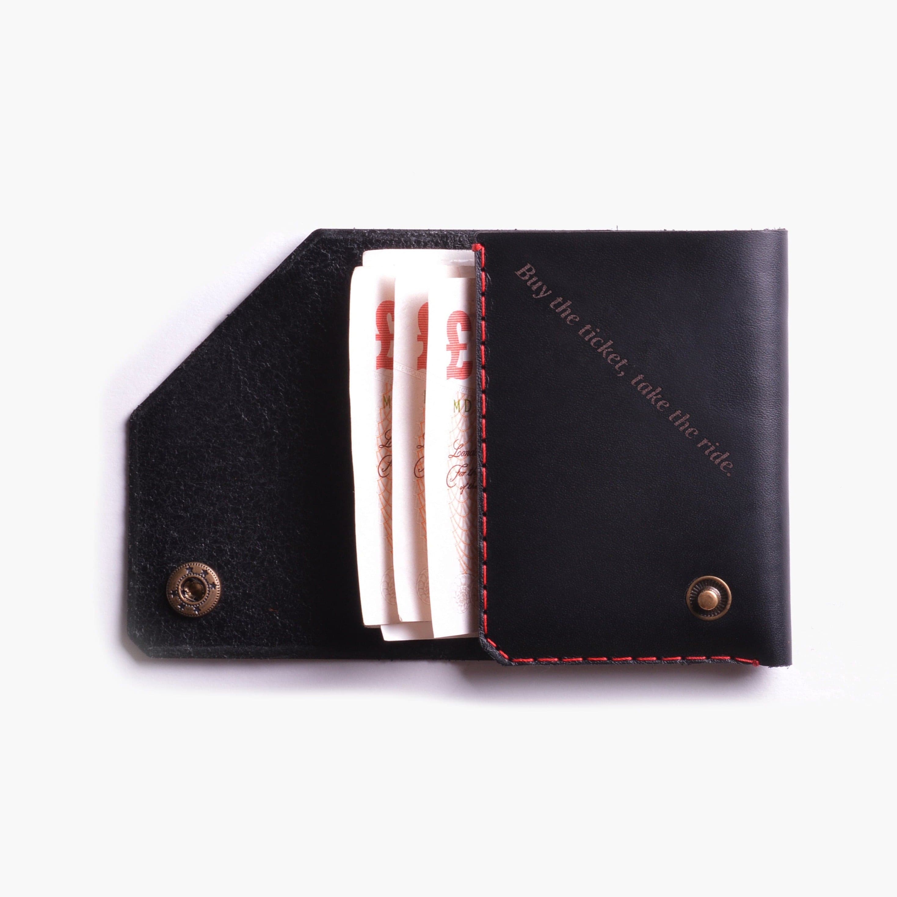 W103CHAR Денежный кошелек - Уголь Wingback  - Вид №6