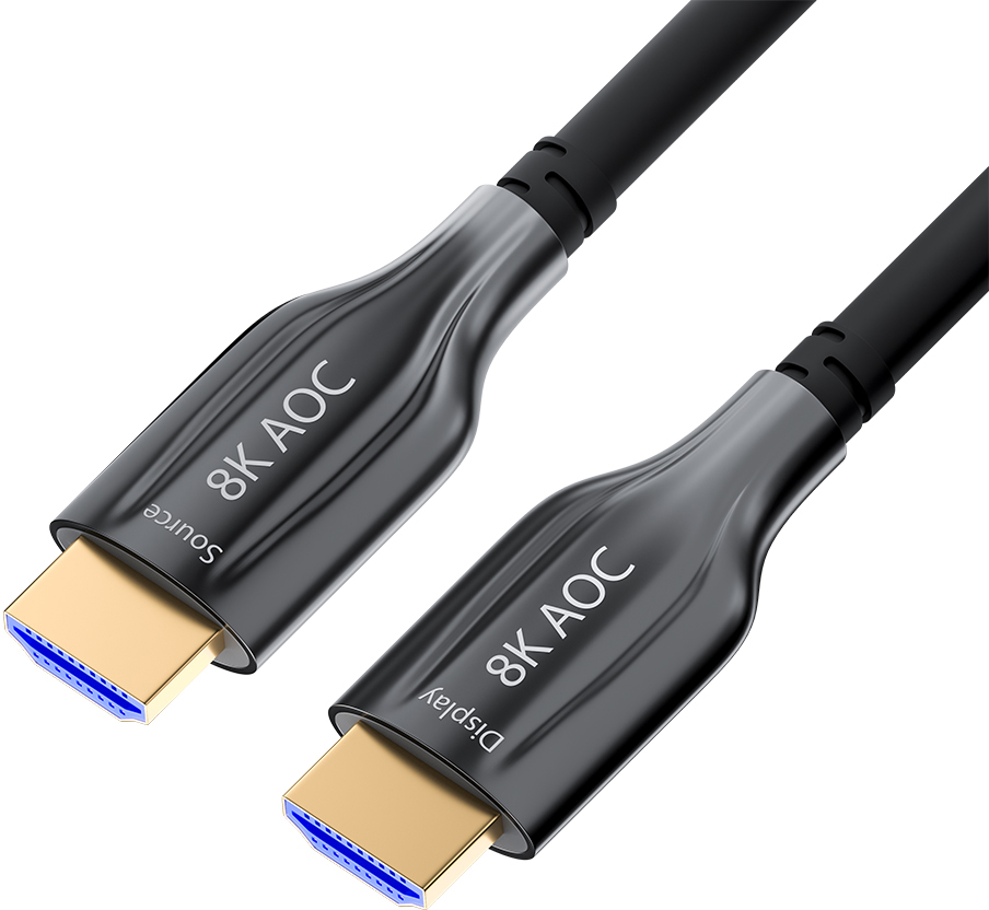 GCR-52441 Gcr кабель 50m оптический hdmi 2.1 8k 60hz, для подключения smarttv, appletv, xbox series x, ps5, Greenconnect Santreyd 
