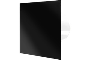19462176 Вытяжной вентилятор VERONI GLASS 120 S BLACK 007-7611BR Dospel