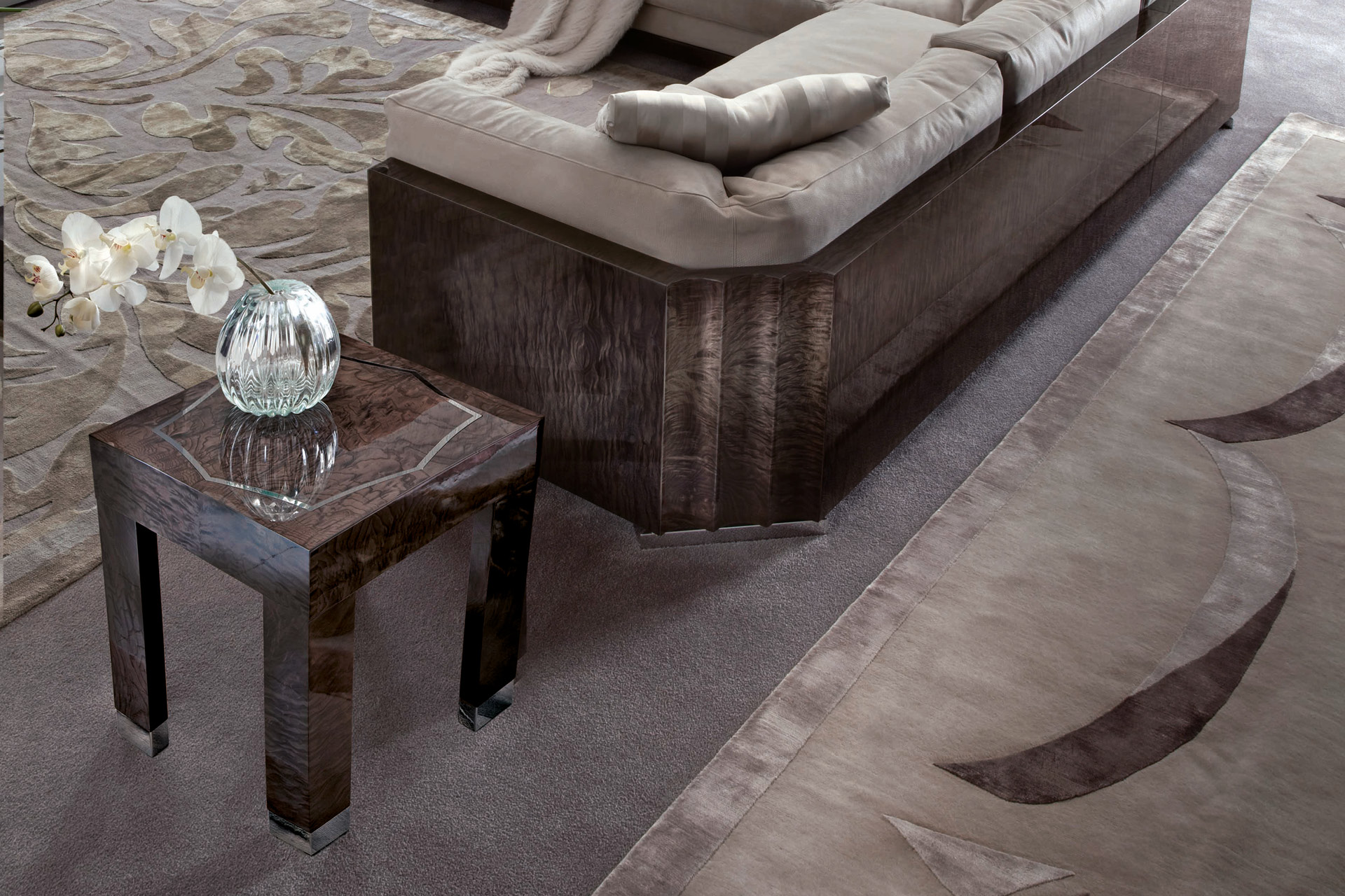 400/44 Absolute квадратный торцевой столик - giorgio collection  - Вид №1