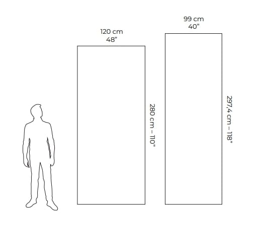 Ультратонкая алюминиевая декоративная панель Tecnografica PIASENTINA ARCH-00086462 - Вид №20