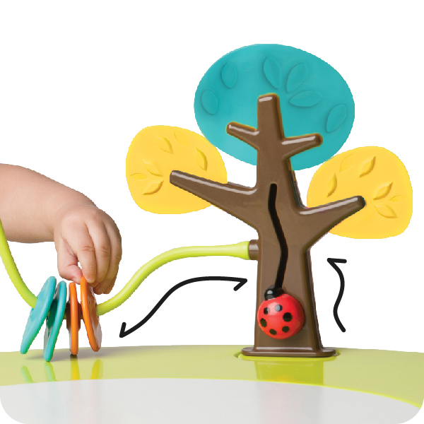 Игровой развивающий центр "Лесные друзья" зеленый ORIBEL  322606 Зеленый Santreyd  - Вид №8