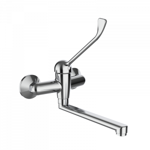 15960410 PREMIUM Настенный смеситель для раковины Prime Medical Хром GRB MIXERS