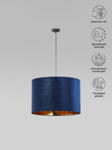 90348682 Подвесной светильник 6173 Tercino Blue STLM-0195513 TK LIGHTING